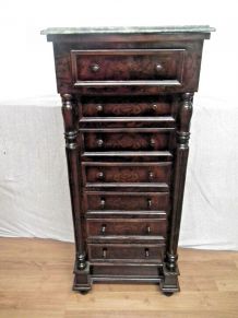 SEMAINIER MEUBLE BOIS MASSIF 7 TIROIRS. Meuble Bois Massif 7