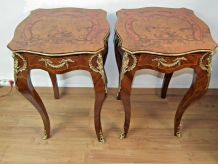 DEUX TABLES DE STYLE LOUIS XV