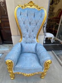 Deux Fauteuil DORÉ