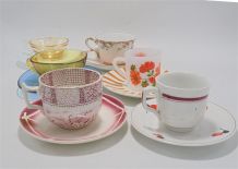 Set de 6 tasses à café