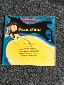 Livre disque rare «  Peau d’ane »