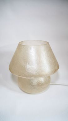Lampe champignon vintage en fibre de verre