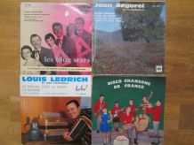 Vinyles 6 Disques 45 Tours Jean Segurel - Louis Ledrich 
