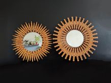 miroir soleil vintage