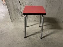 Tabouret en formica années 70