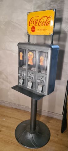 distributeur  triple de bonbon professionnel  1975 a  80 h 1