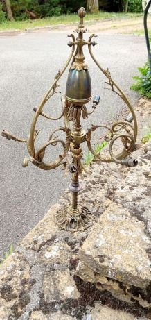 lustre hollandais laiton