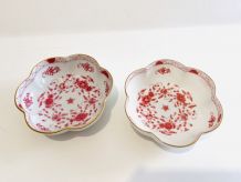 « RAYNAUD &amp;amp; Co » Deux vide poches en porcelaine