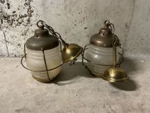 Paire de suspensions de marine