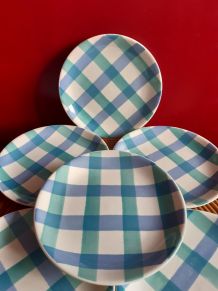 Assiettes à dessert vintage