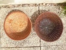 lot de 2 cache-pot , vintage