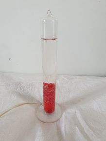 Lampe de table à ébullition années 70