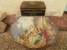 lot de 2 anciennes boite en métal , vintage