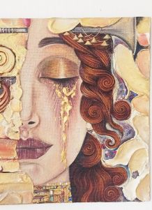 Tableau, peinture murale les larmes de freya