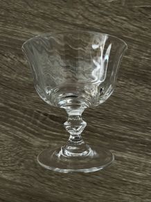 Coupe à champagne en cristal 