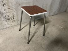 Tabouret en formica années 70