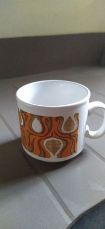 Tasse mug - Staffordshire Potteries LTD England 1960 vintage