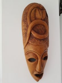 masque africain en bois