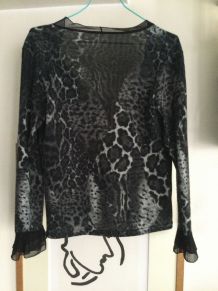 Veste imprimée vintage 