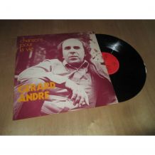 GERARD ANDRE chansons pour la vie  CHANSON FOLK Lp 1977