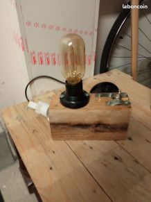Lampe ampoule Edison effet industriel vintage