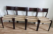 chaises en corde vintage