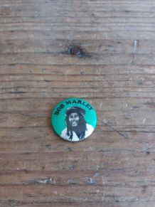 Badge broche vintage Bob Marley