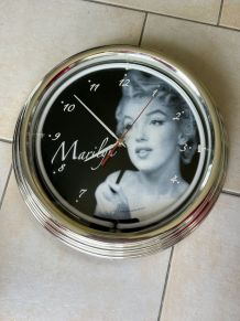 Horloge éclairante Marilyn Monroe 