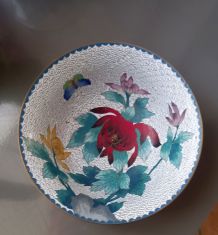 Coupelle en cloisonné 