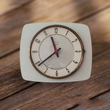 Pendule murale en formica Vedette Transistor