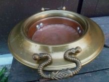 cache pot , porte plante , vintage