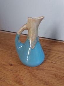 Pichet numéroté céramique flammé