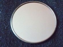 Miroir de barbier rond , vintage
