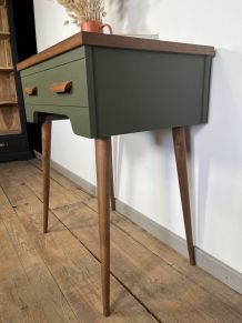 Petit bureau console vintage 