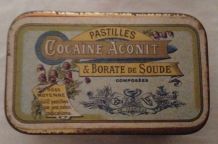 Boîte en tôle Cocaïne Aconit