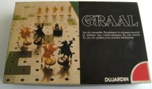 Jeux de société plateaux Graal Dujardin complet vintage