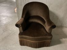 Fauteuil crapaud Napoléon 3