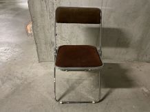 Chaise pliante italienne années 70
