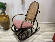 Rocking chair canné