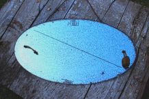 Ancien Miroir de barbier au mercure - Vinted