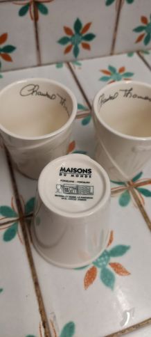 3 Gobelets Chantal Thomas 