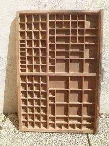 casier imprimeur , vintage