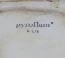 Plat à gratins Pyroflam en Céramique - Vintage années 1970 -