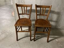 Chaises bistrot années 50