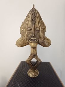 Reliquaire Kota du Gabon : African. Art - Bronze - Ethnie