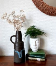 Vase scheurich keramik , céramique vintage 1970