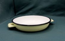Plat à oeufs en Tôle émaillée - Vintage - Déco Cuisine Campa