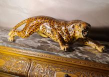 panthere ceram 1960 a 75  ,,,,,,60x17 cm 5kg bon etat  trace