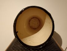 Vase en céramique Vallauris Fat Lava 1960