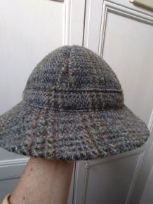 Chapeau tweed irlandais Donegal taille S
